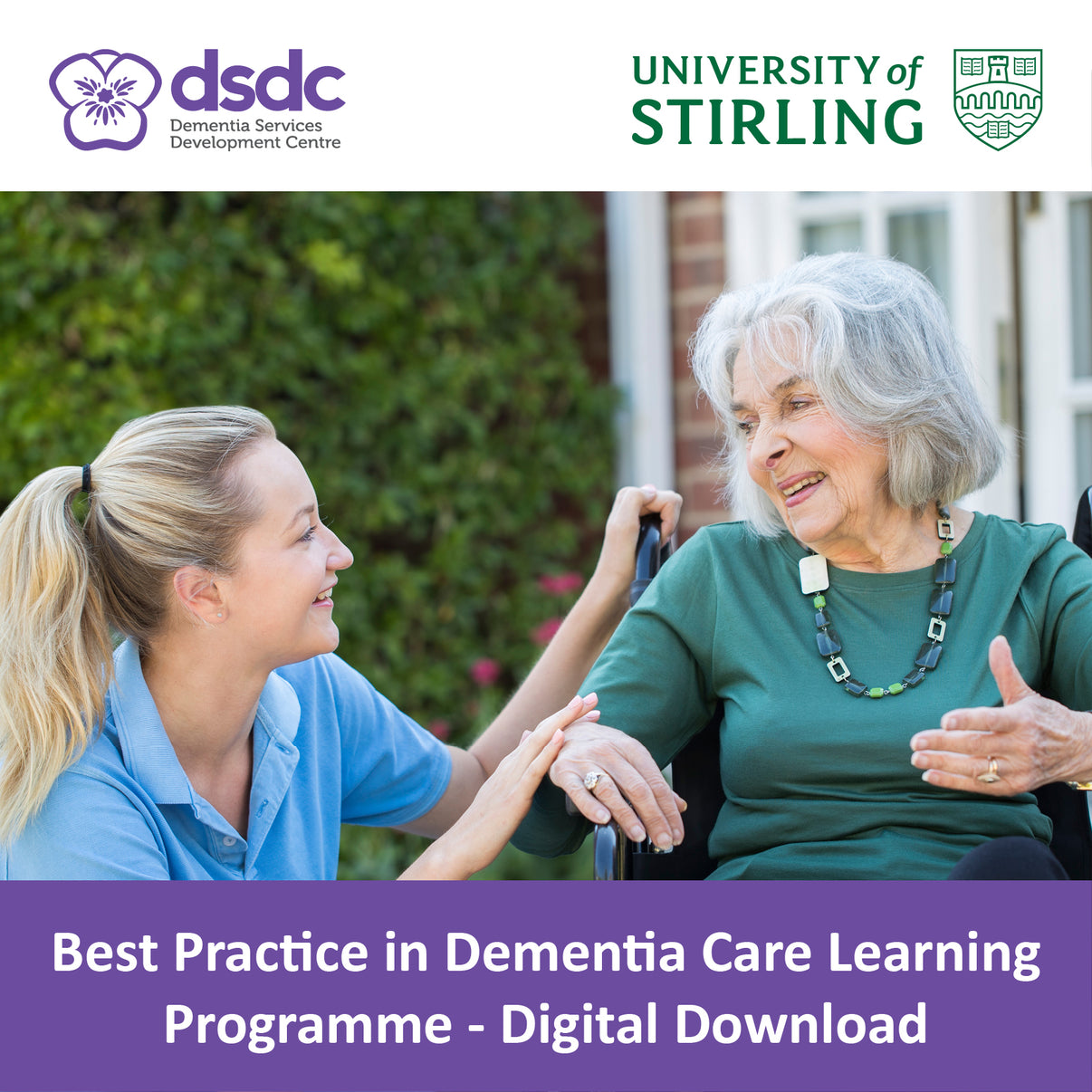 Best Practice in dementia care learning programme digital download