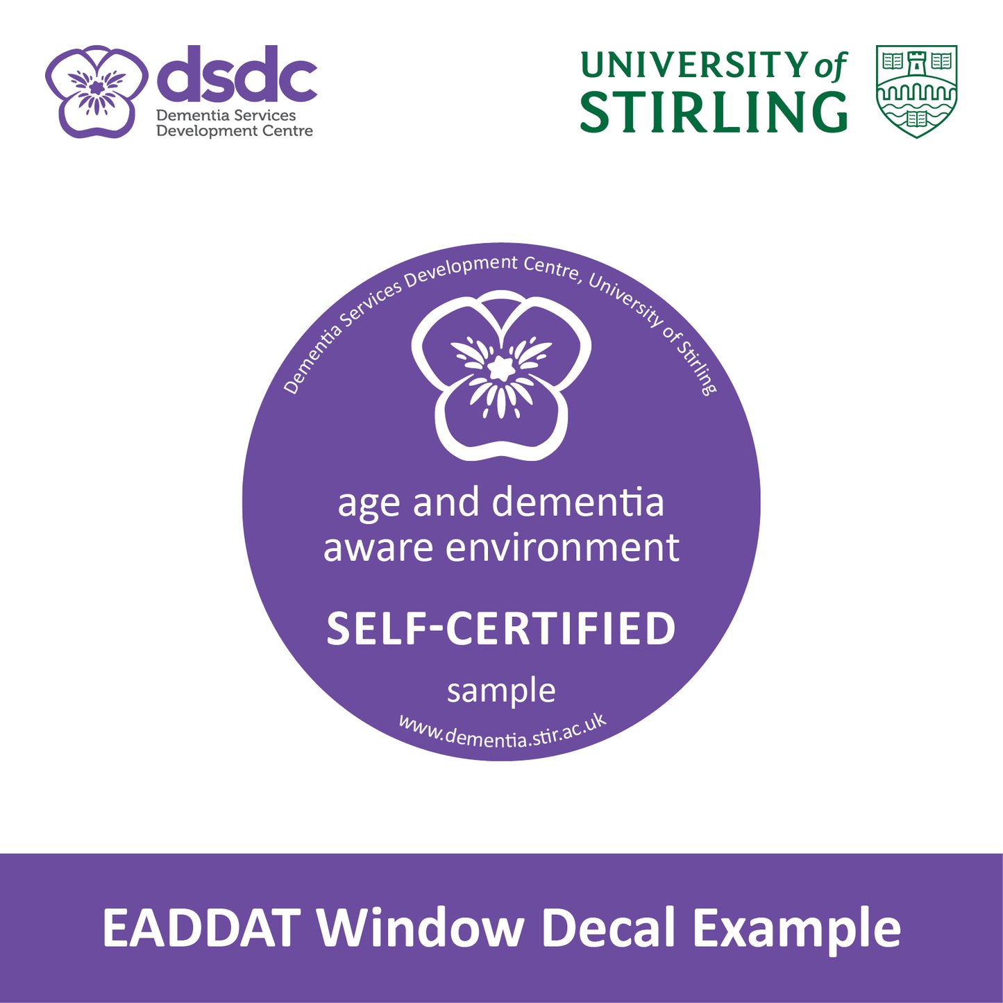 Environments for ageing and dementia design assessment tool (EADDAT) – Tier 1 Self-certification