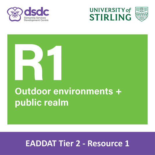 EADDAT Tier 2 - R1 Outdoor Environments + Public Realm